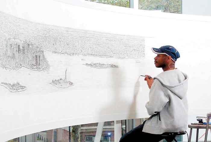 El artista londinense Stephen Wiltshire visitará la Ciudad de México del 24 al 30 de octubre.