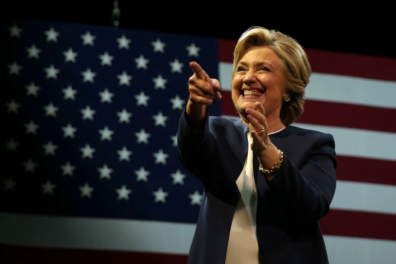 La candidata demócrata Hillary Clinton apuesta por la discreción.