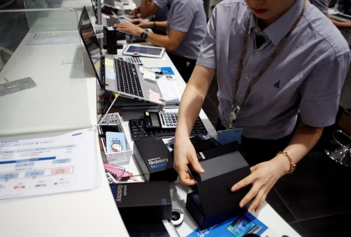 Devolución de Galaxy Note7.