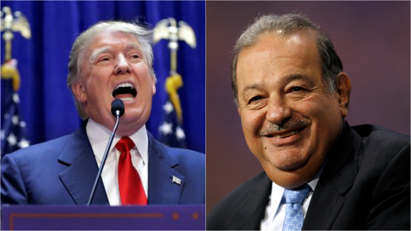 Donald Trump ahora va contra Carlos Slim.
