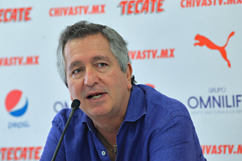 Jorge Vergara, propietario de Chivas 