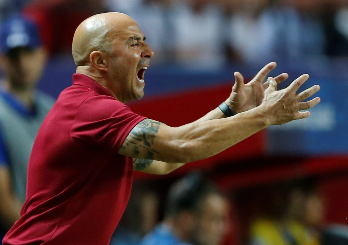 Jorge Sampoali técnico del Sevilla