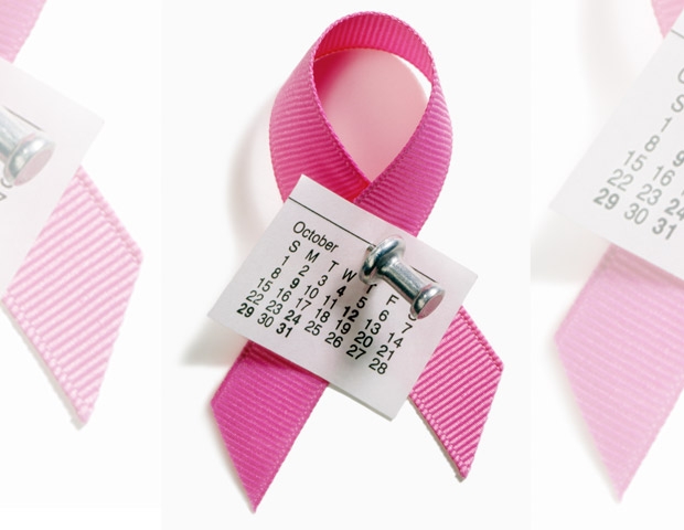 Campaña internacional del mes rosa contra el cáncer de mama.