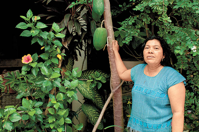 Elizabeth de la Cruz, integrante del Comité de Resistencia al proyecto eólico de Piedra Larga. 