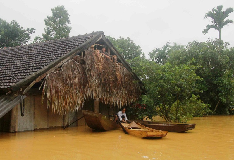 Las lluvias torrenciales comenzaron el miércoles pasado y han obligado a miles de personas a abandonar sus hogares.