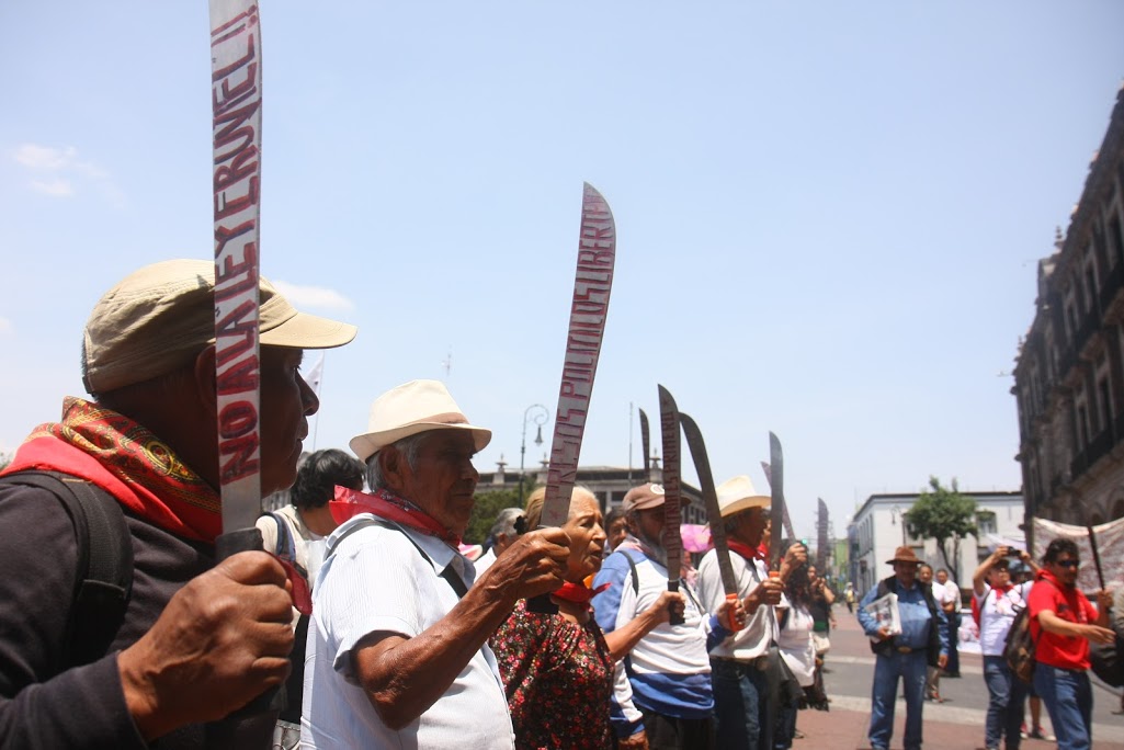 Ramírez señaló que el partido no está en contra de una ley regule la actividad de muchos inconformes en las calles, pero sí del contenido.