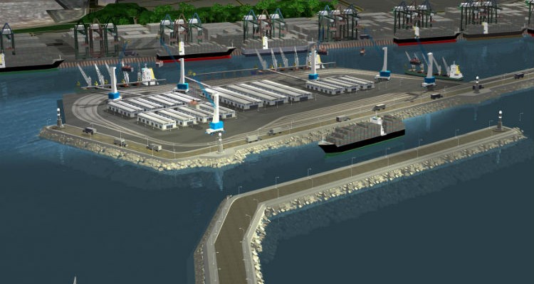El nuevo Puerto de Veracruz.