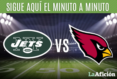 MINUTO A MINUTO: Jets vs. Cardenales