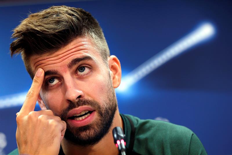 Gerard Piqué, defensa central de Barcelona