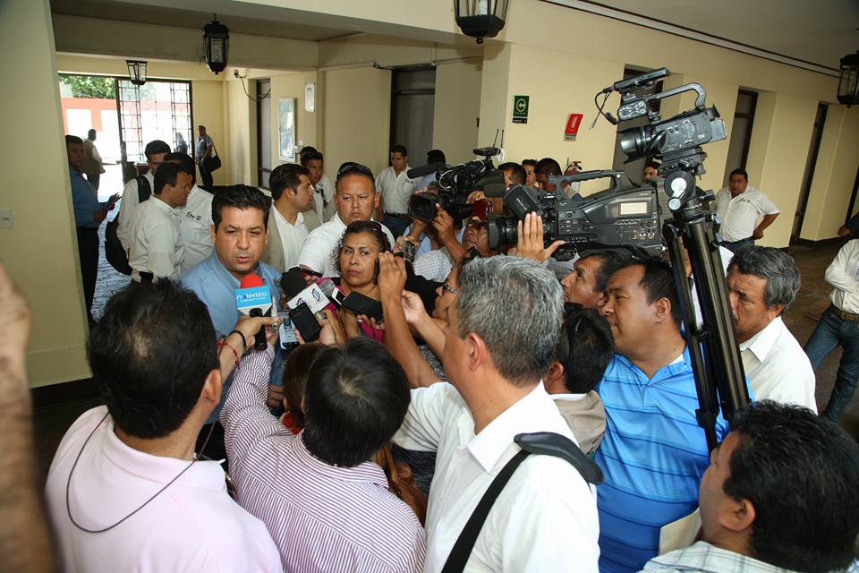 Francisco García Cabeza de Vaca, gobernador de Tamaulipas 