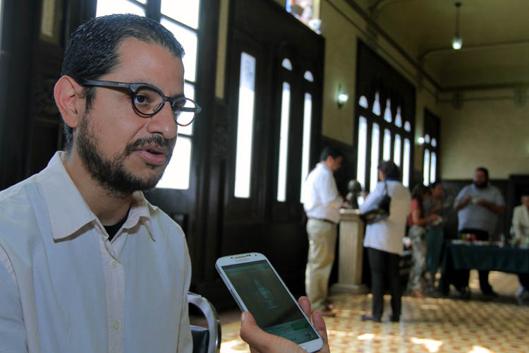 Jonathan Minila, subdirector de literatura y autores de la Coordinación Nacional de Literatura del Instituto Nacional de Bellas Artes.