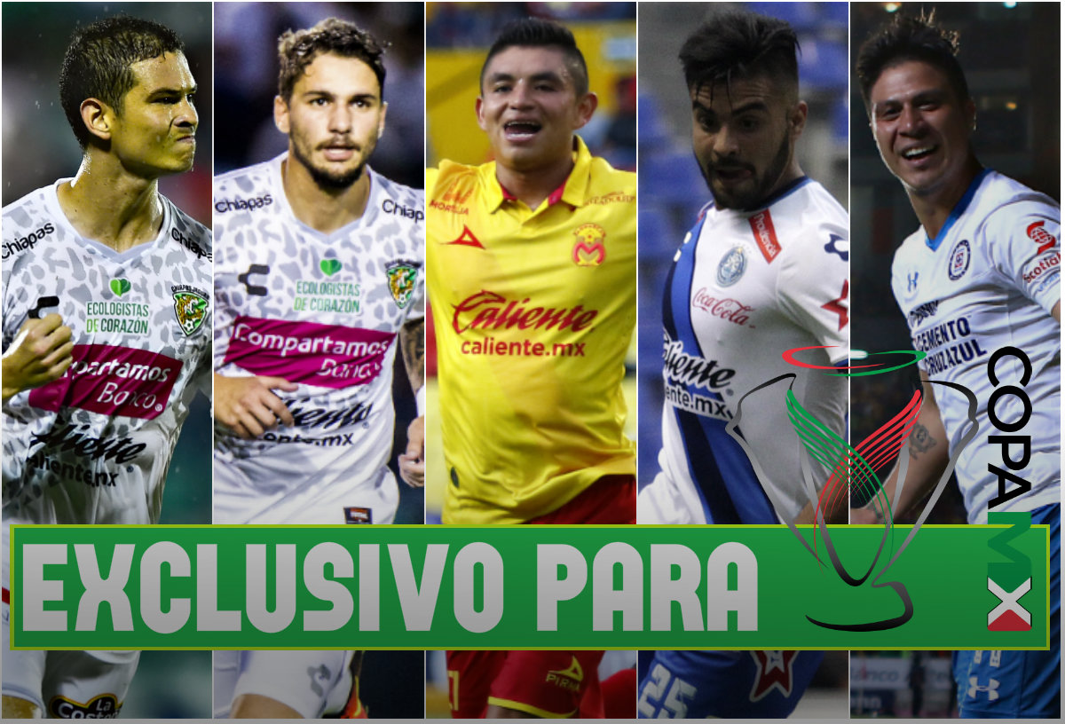 Martín Zúñiga, Jorge Rodríguez, Miguel Sansores, Alexis Canelo y Jonatan Cristaldo