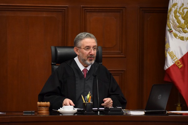 El presidente de la Suprema Corte, Luis María Aguilar, dijo que se trabaja en mejorar las condiciones de seguridad de los jueces.
