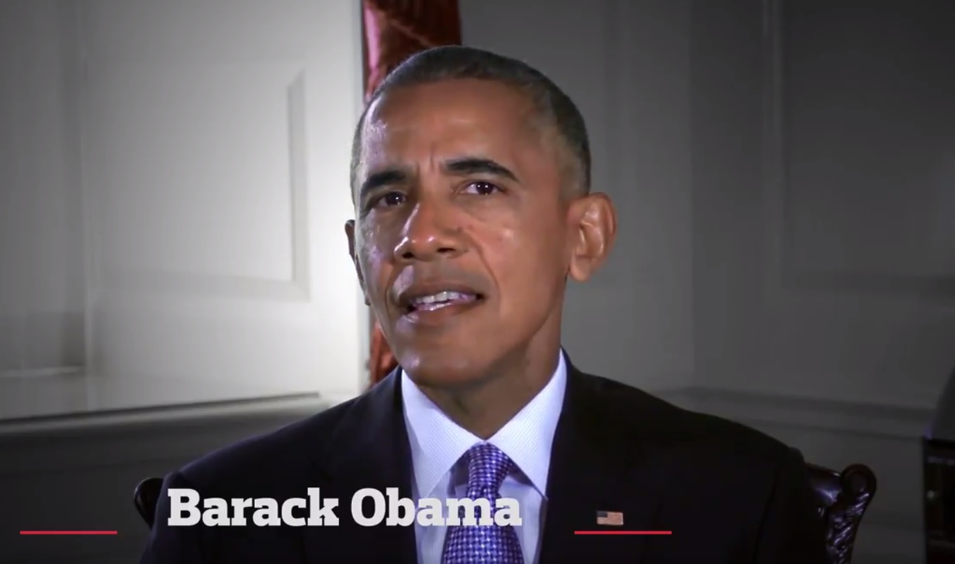 El presidente de Estados Unidos, Barack Obama, pidió en español votar por Patrick Murphy.