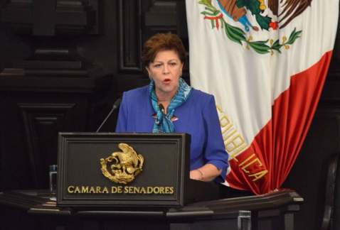 La diputada panista Cecilia Romero presentó una iniciativa en la Asamblea Constituyente para que con un sistema anticorrupción en la Constitución de l