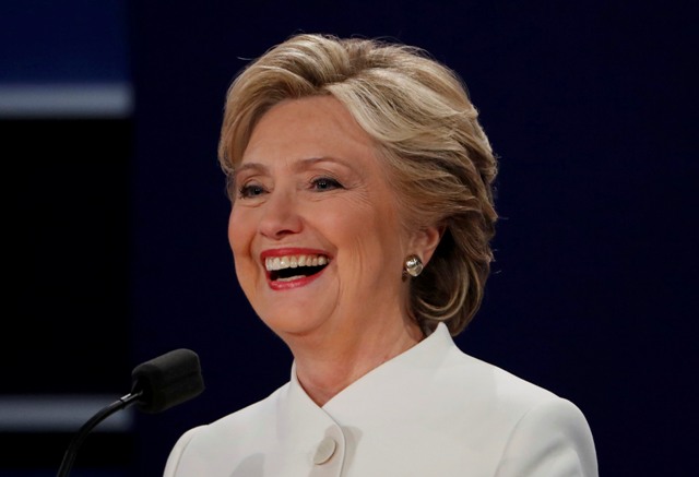 La candidat demócrata, Hillary Clinton.