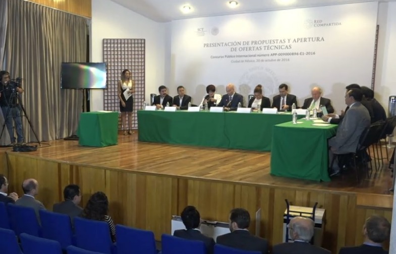 Presentación de propuestas técnicas y económicas de la Red Compartida. 
