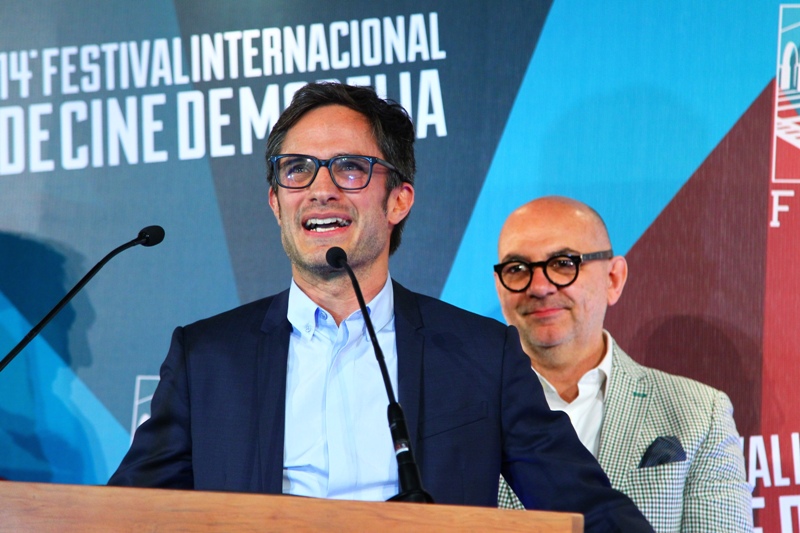 Gael García Bernal presentó 'Neruda'. 