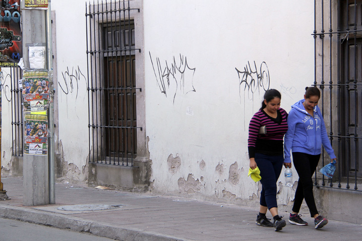 El graffiti sin duda afecta la imagen del centro de Lerdo, por lo cual están buscando implementar medidas de remediación a través de las cuales el sec