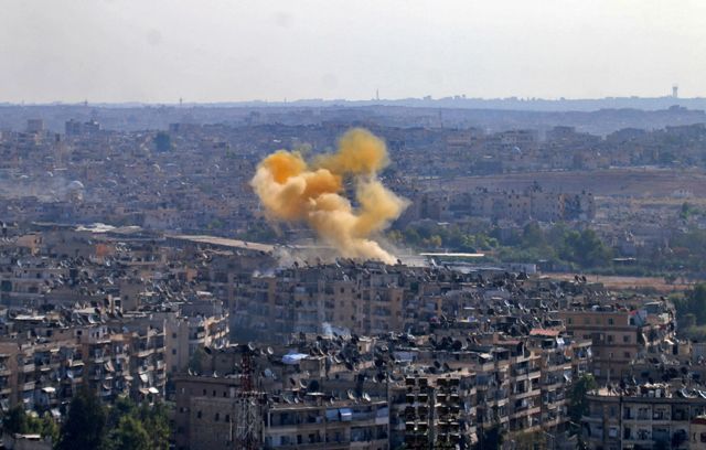 Los bombardeos de Rusia y Siria se suspendieron desde ayer en Alepo.