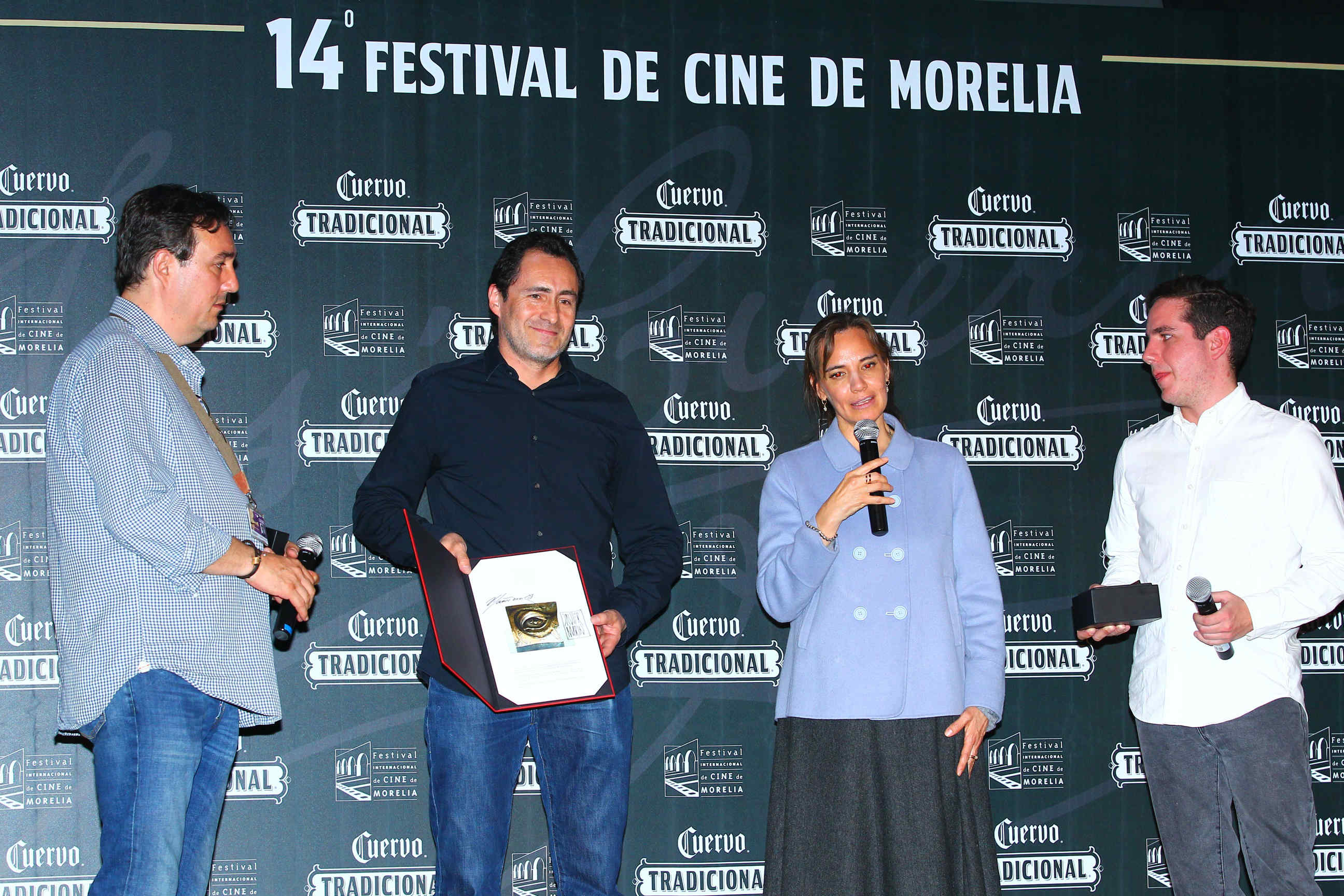 El actor fue reconocido en el FICM por su trayectoria.