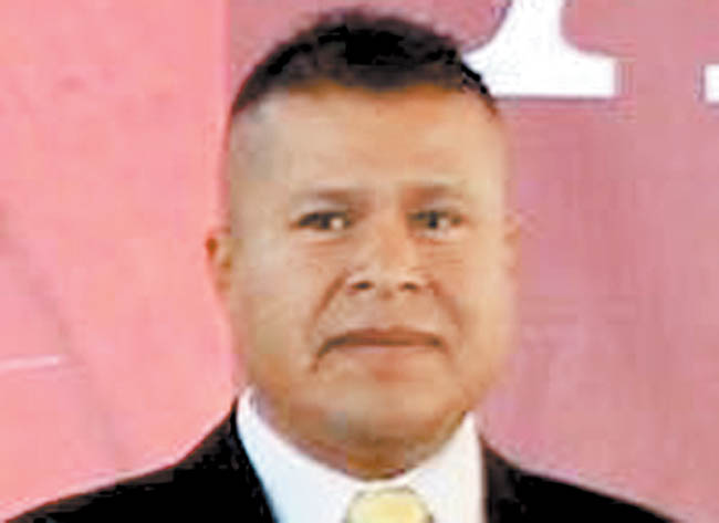 Genaro González Hernández, el servidor público abatido. 