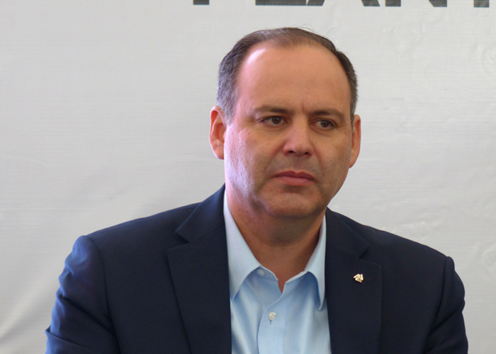 Gustavo de Hoyos, presidente de Coparmex en Coahuila. 