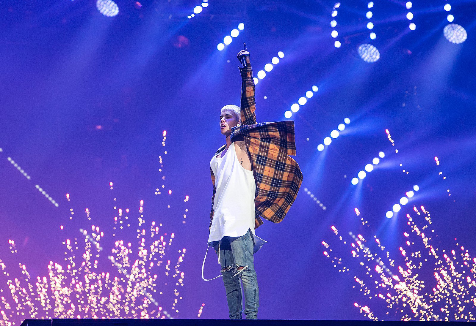 A Justin Bieber no le gustó para nada la actitud de sus fans. 