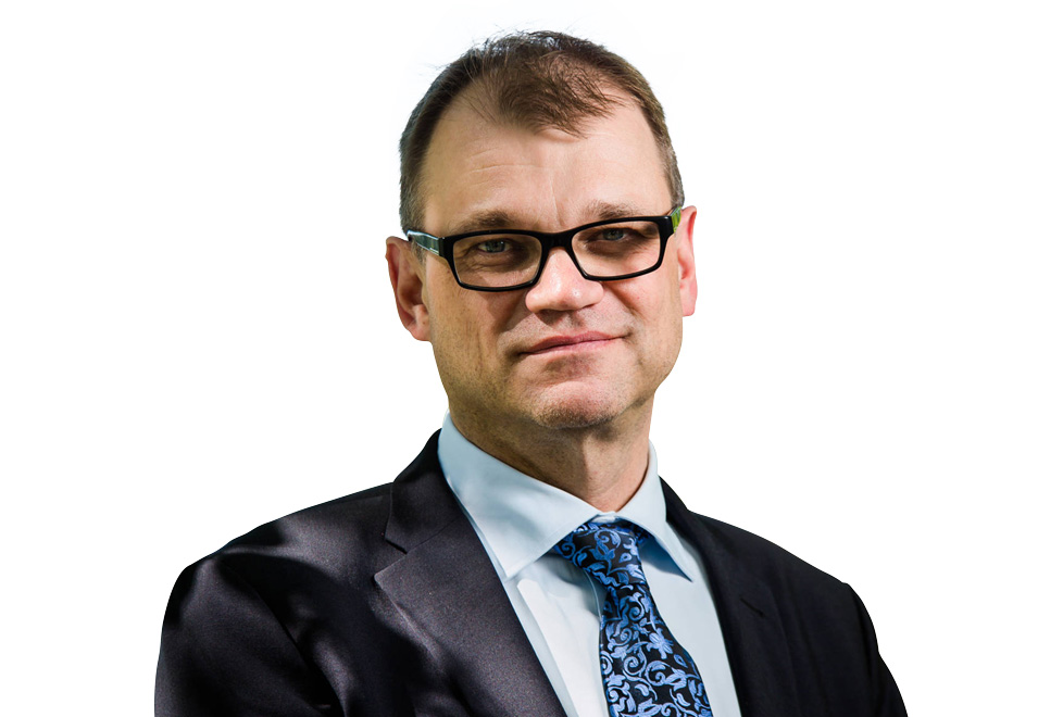 El primer ministro finlandés.