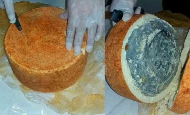 El queseo era la fachada para trasladar la droga.