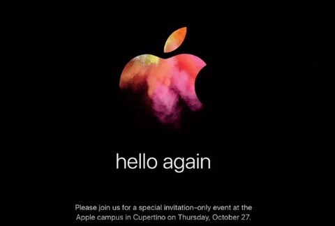 La invitación de Apple a su nuevo evento que se realizará el próximo 27 de octubre. 