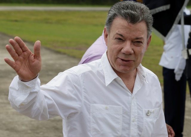 El presidente de Colombia, Juan Manuel Santos.