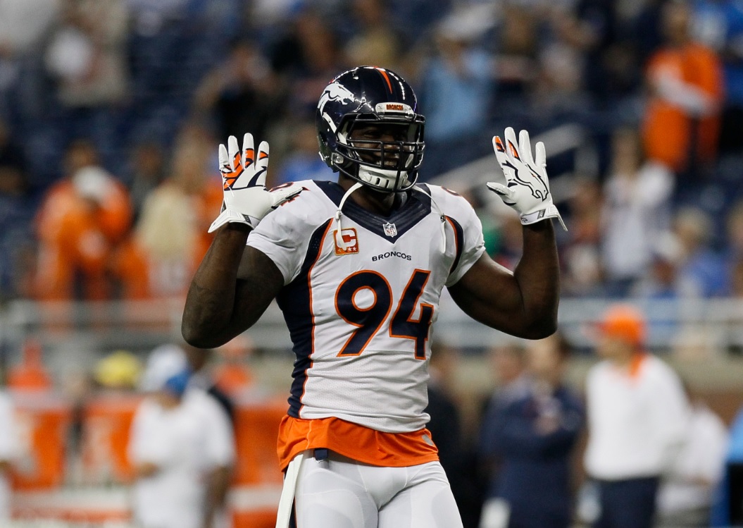DeMarcus Ware, jugador de los Broncos de Denver
