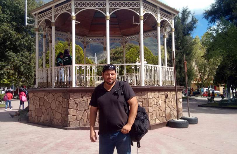 Luis Carlos Valdés de León, reportero de Notivox Laguna. 