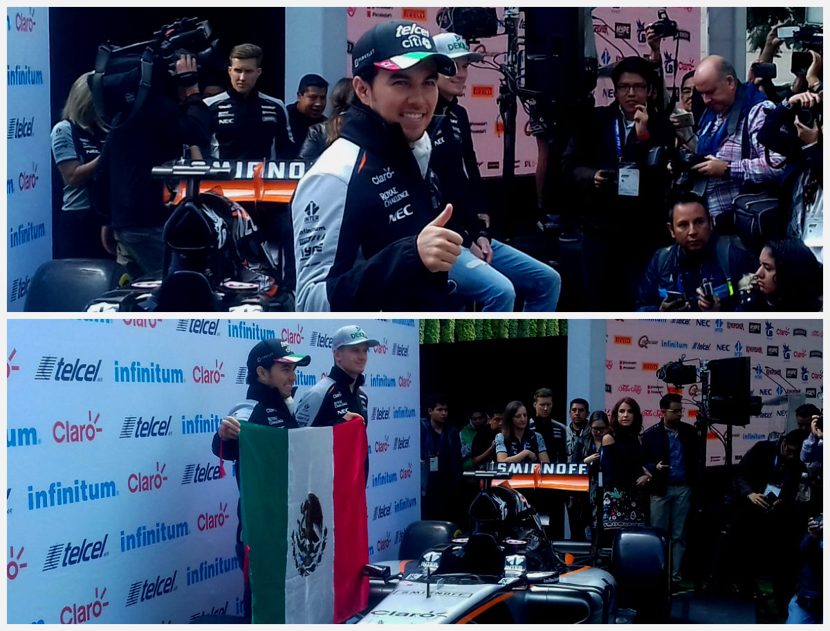 Sergio Pérez y Nico Hulkenberg 
