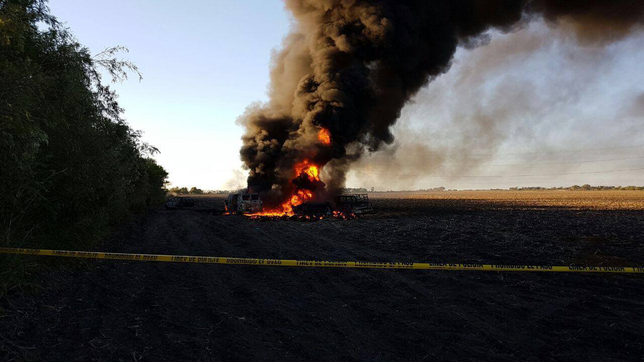 Sedena y Protección Civil participaron en el control del incendio.