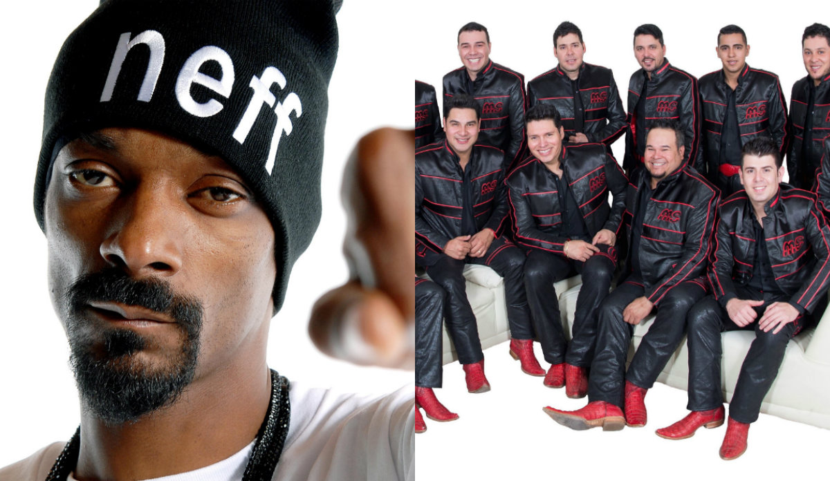 La Banda MS compartió el video de Snoop Dogg.