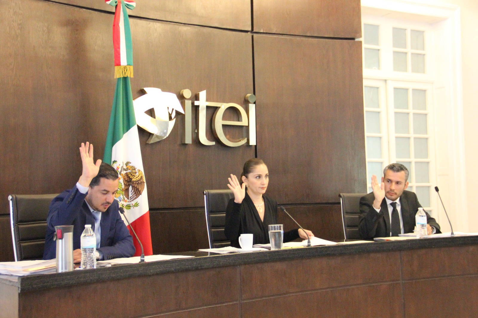 Sesión ordinaria el Pleno del Instituto de Transparencia, Información Pública y Protección de Datos Personales del Estado de Jalisco