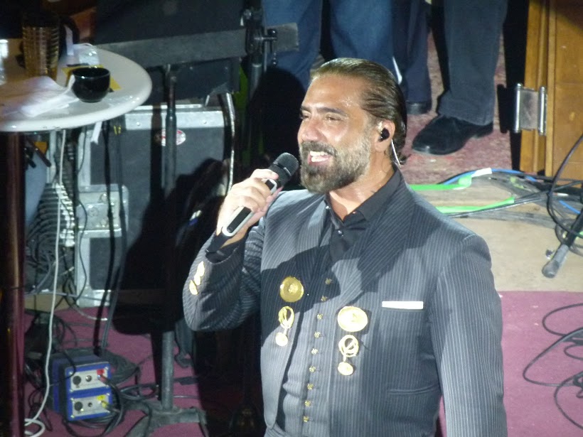 Alejandro Fernández en el Palenque de las Fiestas de Octubre