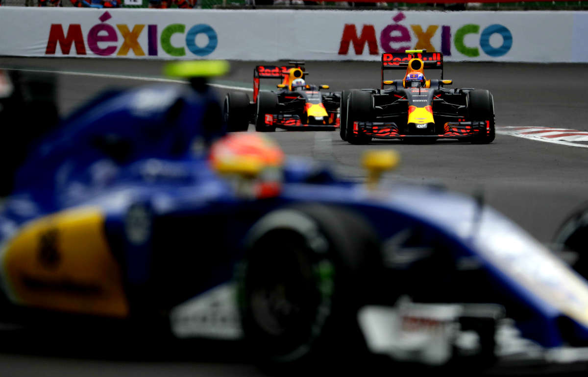 Red Bull apareció en la P3 del GP de México 