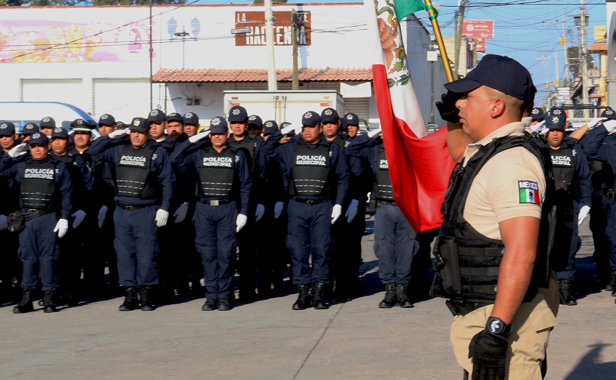 Uniformados de Tultepec.