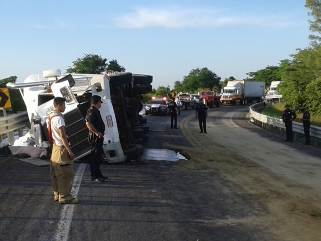 Accidente en Libramiento Poniente