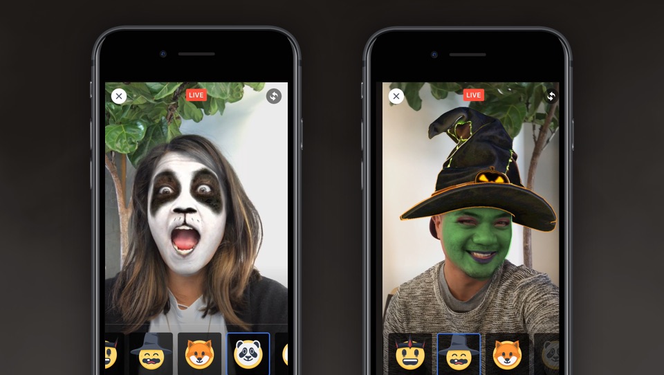 Lo nuevo de Facebook te permite disfrazarte para Halloween con tan sólo utilizar su función de Facebook Live. 