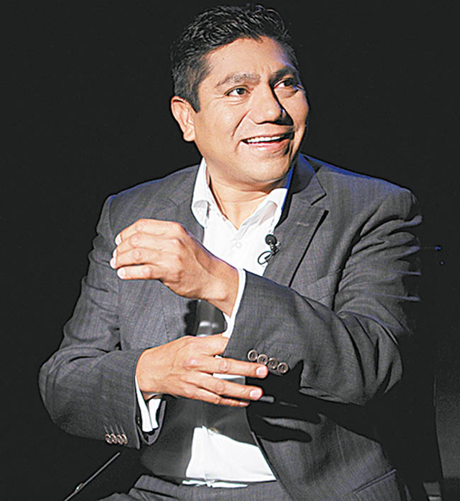 Jorge Luis Preciado, senador por el PAN. 