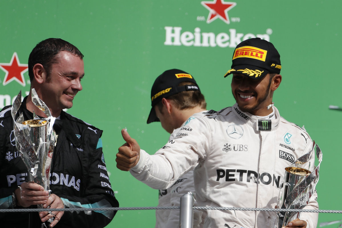 Lewis Hamilton, piloto de Mercedes