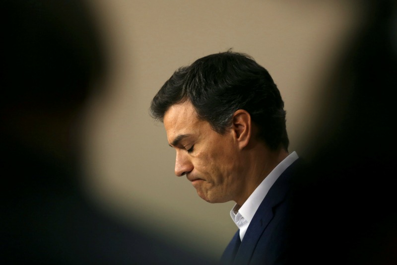El ex líder del Partido Socialista Obrero Español, Pedro Sánchez.