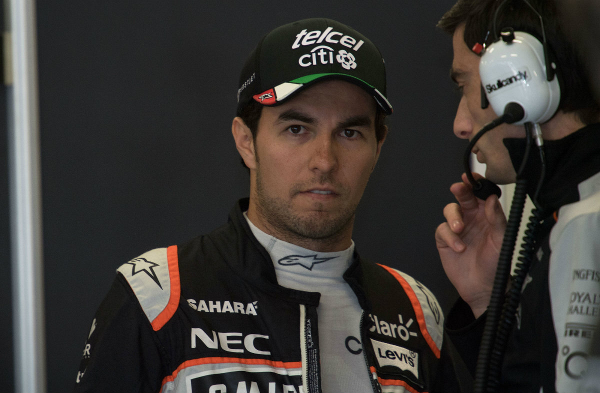 Sergio Pérez, piloto de Force India