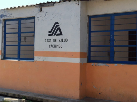 Hace 10 años se construyó una clínica rural en la isla de “Cachimbo”, pero ahora es un “cascajo” que ha sucumbido por los huracanes.