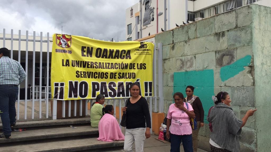 Las clínicas y hospitales continuarán bloqueados por la sección 35.