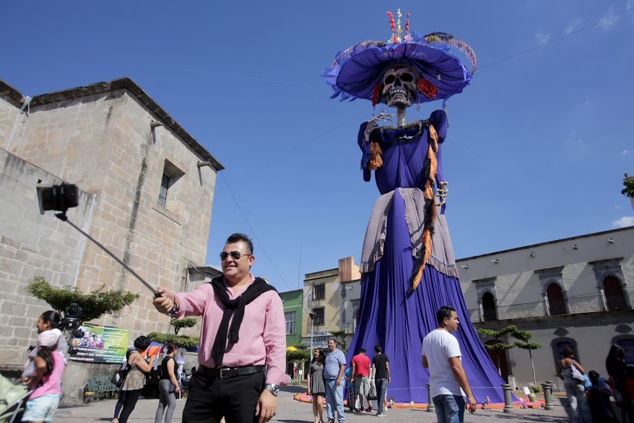La catrina de Zapotlanejo mide 20 metros y 40 centímetros de altura,
